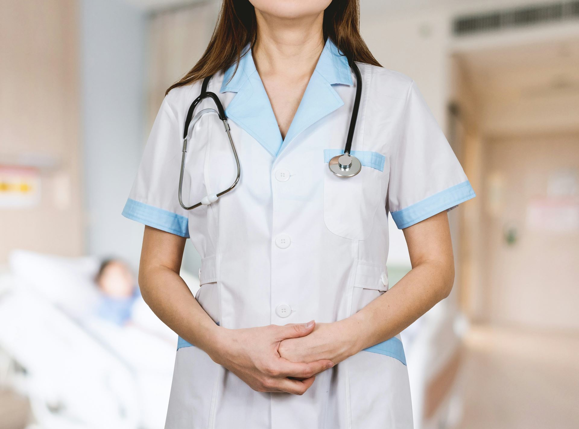 female nurse in uniform